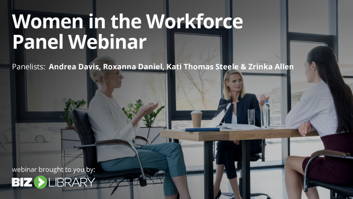 women in the workforce panel webinar